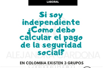 Trabajadores independientes seguirán cotizando sobre 40% de sus ingresos laborales